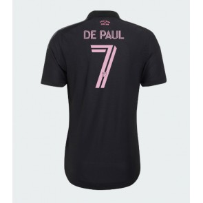 Inter Miami Rodrigo De Paul #7 Udebanetrøje 2026-27 Kortærmet Inter Miami Rodrigo De Paul #7 Udebanetrøje 2026-27 Kortærmet
